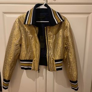 Gold BCBGMaxAzaria jacket